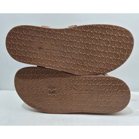 Women Gianvito Rossi Arena Praline Suede Leather Gladiator Sandals EU 41 NWOB - Picture 9 of 10